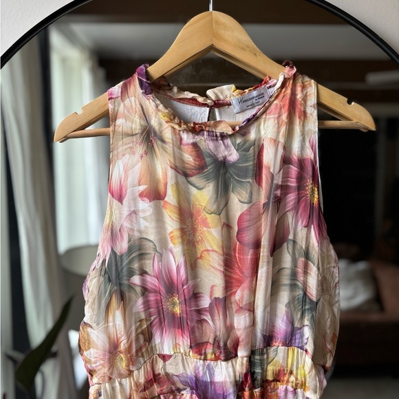 PHILHARMONIE BY GRACE| Italian silk blend dress | size large - Picture 4 of 7